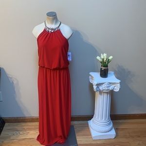MSK Red Formal Dress